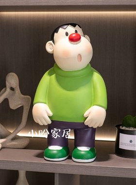 胖虎落地存摆件大钱罐客厅电视柜桌面潮件玄关装饰品摆玩摆件