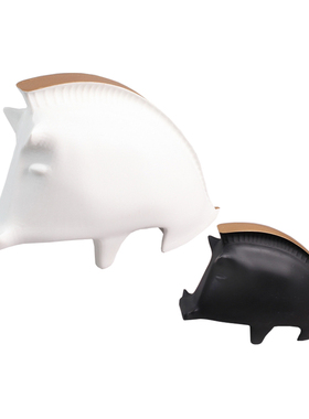 现简约萌宠动物家居客厅小摆件样板间儿童房软装