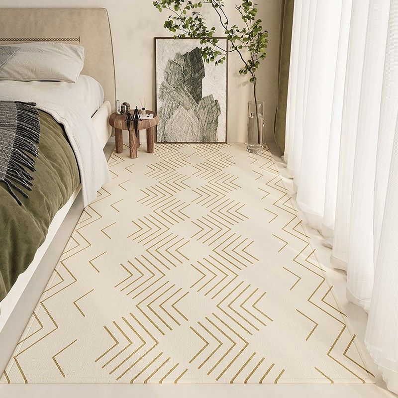 卧室地毯床边毯高级色主卧长条房间轻奢吸水防滑客厅沙发茶几地垫,淘宝优惠券,粉丝福利购,淘宝优惠卷