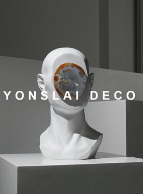 现简约创意人像艺术品雕塑摆件软装饰品家居轻奢样板房间