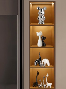 2025新款酒柜套装摆件高档客厅电视柜小众高级感家居软装饰品