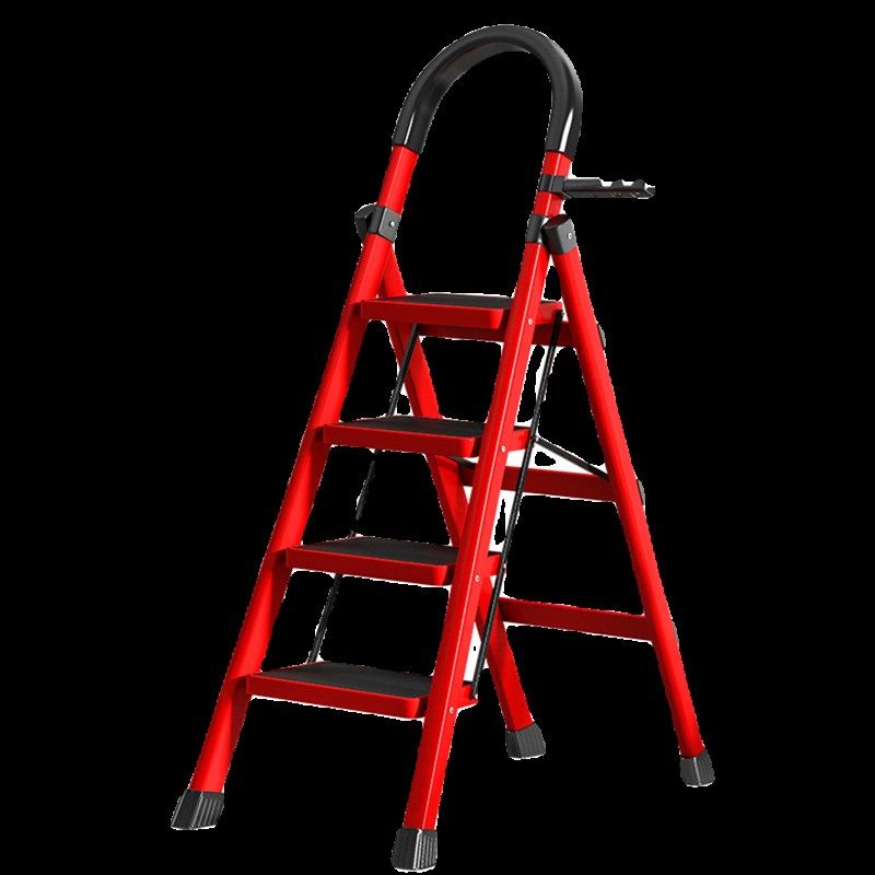 家用梯子折叠梯加厚多功能伸缩梯安全扶手步梯人字梯踏板梯两用,淘宝优惠券,粉丝福利购,淘宝优惠卷