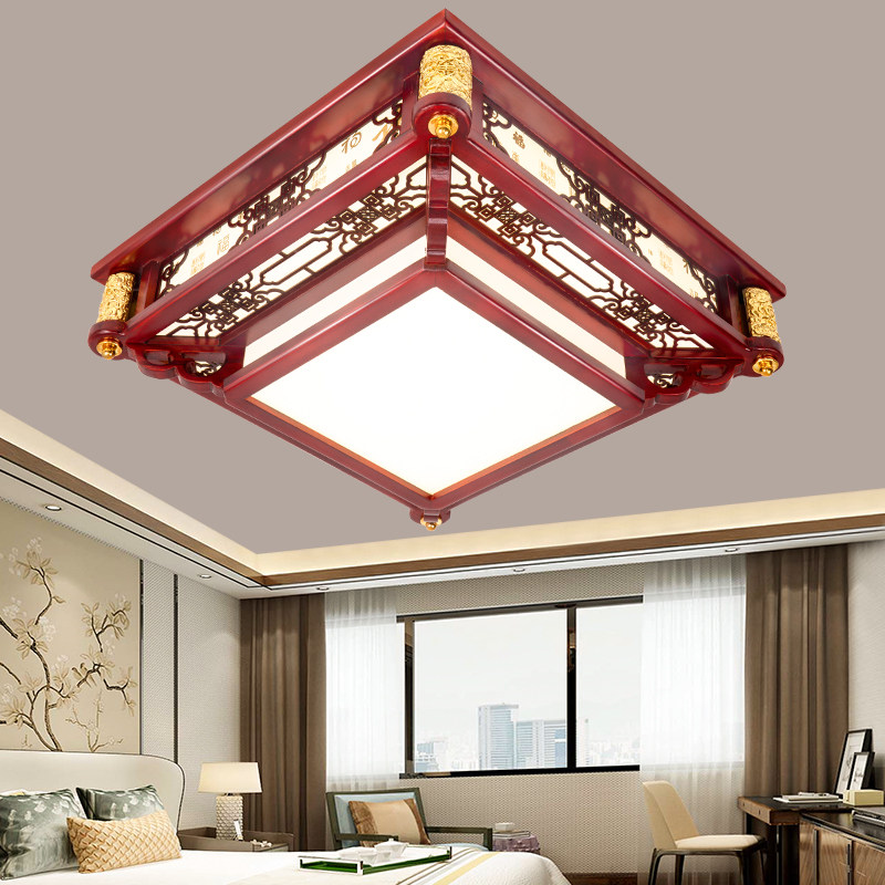 新中式客厅灯实木大厅灯餐厅灯中国风仿古灯饰灯具套餐,淘宝优惠券,粉丝福利购,淘宝优惠卷