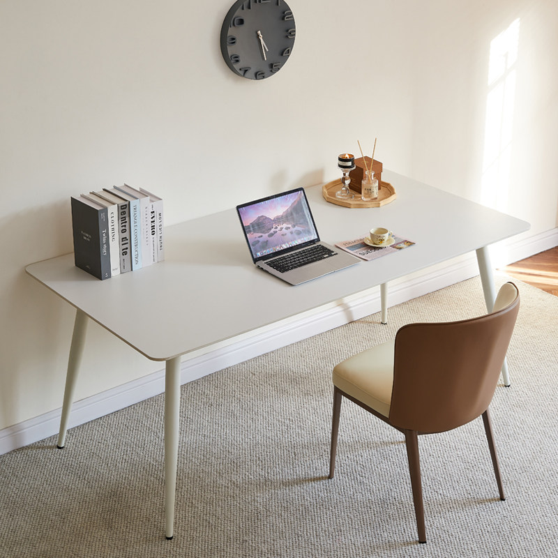 岩板餐桌轻奢现代简约家用小户型奶油风客厅大理石桌子长方形椅子,淘宝优惠券,粉丝福利购,淘宝优惠卷