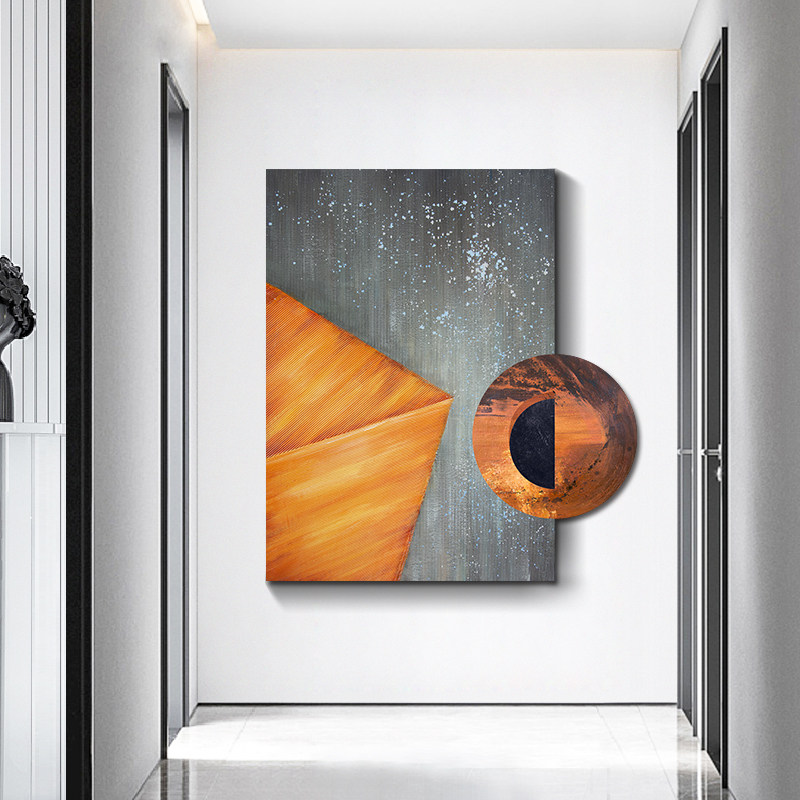 客厅装饰画沙发背景墙挂画现简约卧室床头壁画轻奢玄关餐厅油画,淘宝优惠券,粉丝福利购,淘宝优惠卷