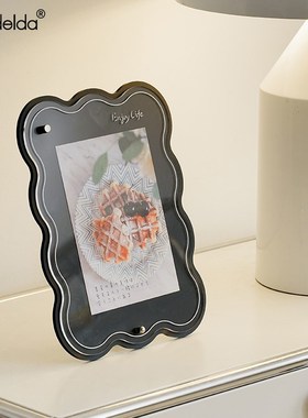 家居客厅入户玄关电视柜小众餐边柜摆件桌面相框装饰品