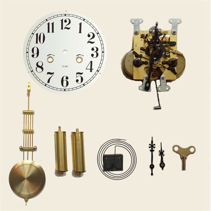 Vintage mechanical clocks, retro mechanical wall clocks, swing clocks, Y hand-assembled clock repair parts