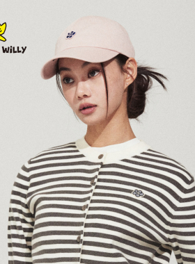wackywilly棒球帽宽帽檐显脸小