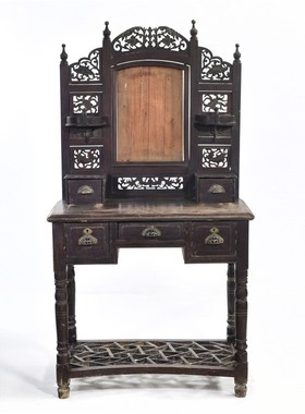 民国旧物梳妆台榉木老式老家具故居摆设博物馆茶室名人会址咖啡馆