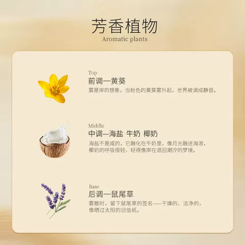罗兰拾光初萌系列雾岸香水大牌正品女士淡香水持久留香女友生日礼 图片 5