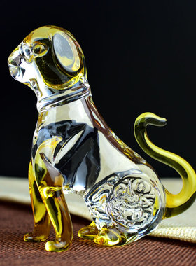 彩色十二生肖鼠牛虎兔龙蛇马羊猴鸡狗猪动物家居装饰生日礼物摆件