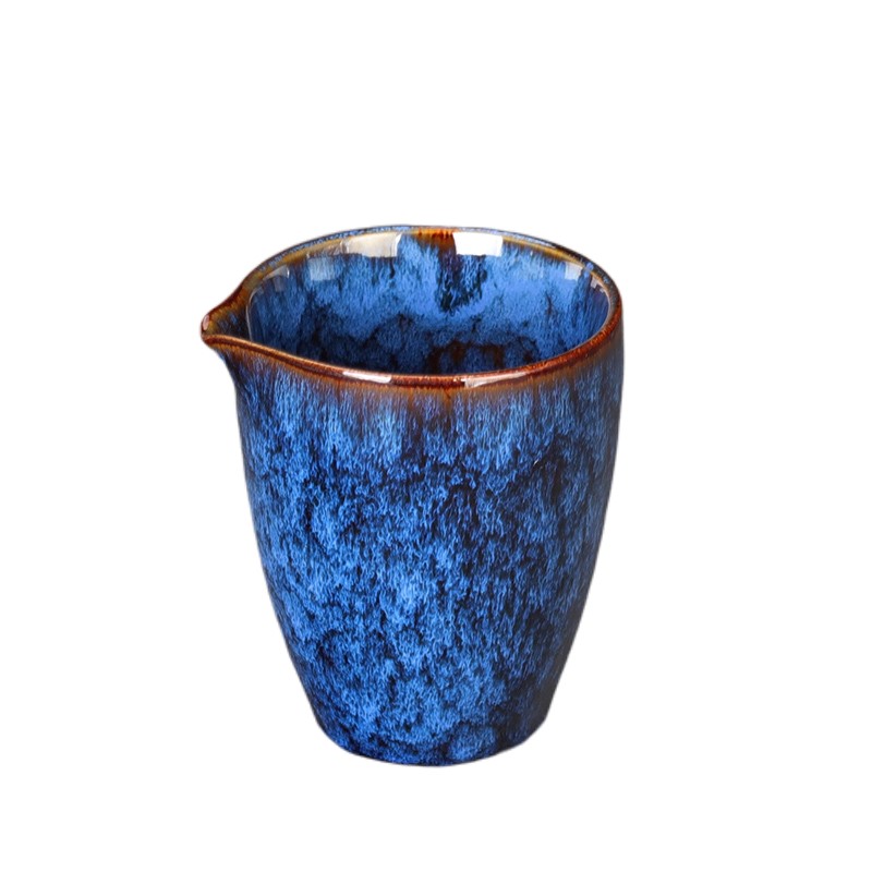 窑变公道杯茶漏一体陶瓷家用办公功夫茶具配件分茶器茶道茶海过滤 - 图3