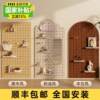 Desktop hole board ocean board custom log style wall desk style wall entry storage rack display rack