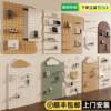 Desktop hole board ocean board custom log style wall desk style wall entry storage rack display rack