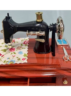 现 纽约下城公园回忆童年祖母的缝纫机怀旧摆件