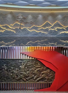 玻璃钢彷铜人物雕塑定制锻铜浮雕民俗文化铸铜伟人名人馆摆件