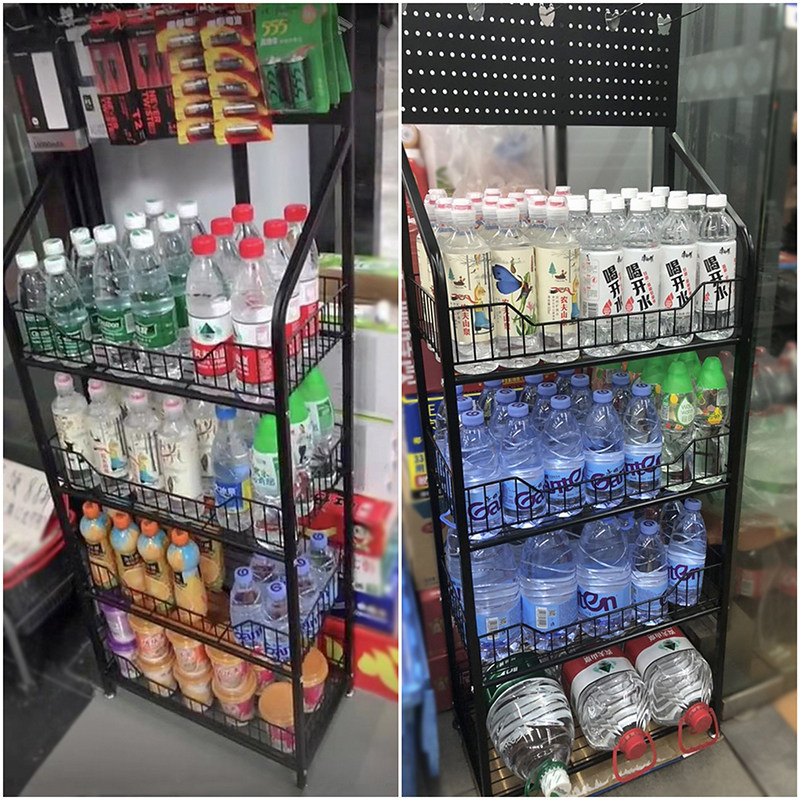 便利店饮料多层零食超市食品展示台小卖部端头货架,淘宝优惠券,粉丝福利购,淘宝优惠卷