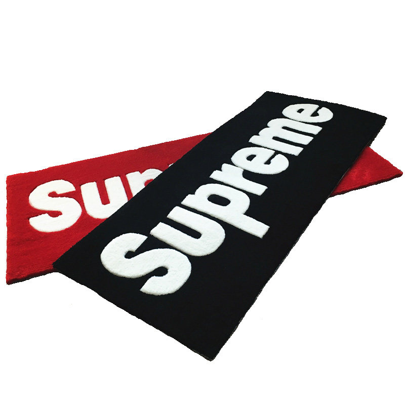 简约字母长条地毯客厅卧室飘窗毯床边毯门垫加厚定制网红潮牌,淘宝优惠券,粉丝福利购,淘宝优惠卷