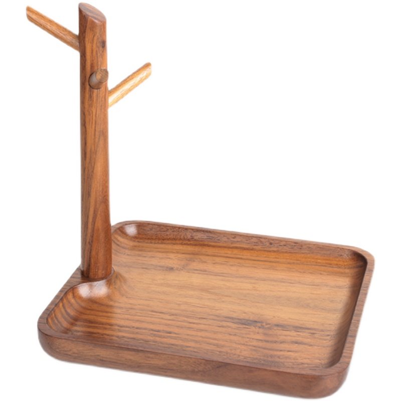 实木钥匙收纳盘进门入户放玄关鞋柜创意摆件家用桌面置物首饰架,淘宝优惠券,粉丝福利购,淘宝优惠卷