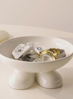 德国入户进门口玄关钥匙置物架收纳盒客厅茶几桌面摆件装饰品托盘