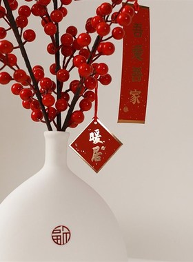 乔迁新居装饰品客厅摆件布置结婚新婚房间桌面装饰发财果新居礼物
