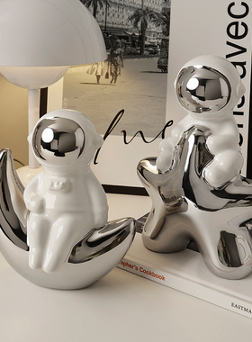 创意宇航员摆件客厅玄关家居电视柜太空人摆设酒柜装饰品