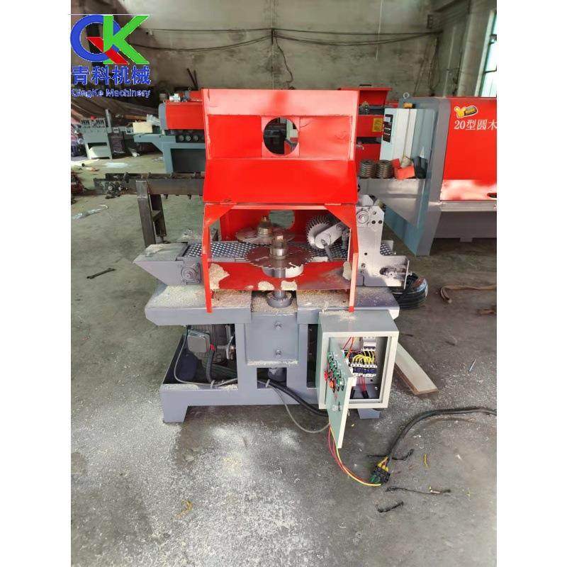 旧木料边皮改料锯半圆板木料边角分片锯卧式原木板树表皮锯 - 图0