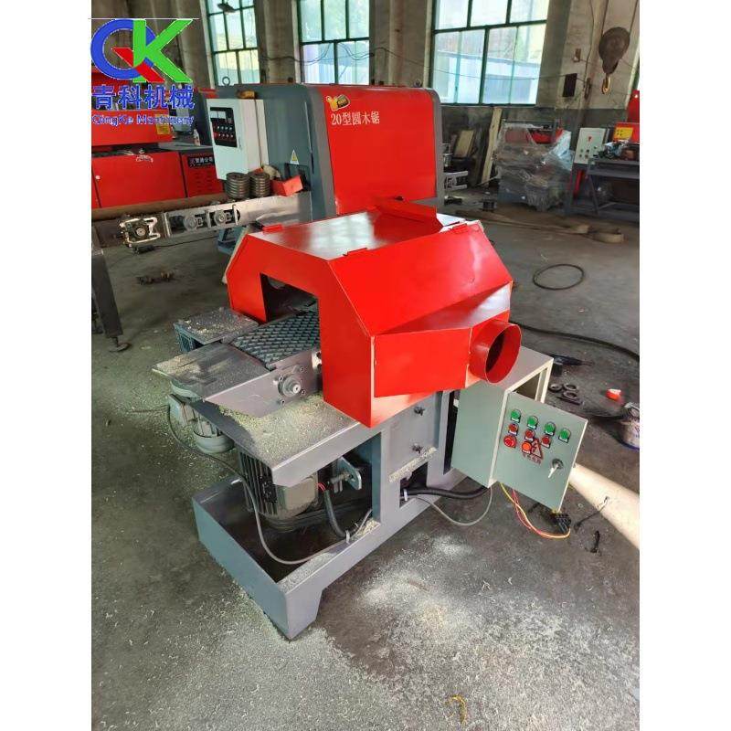 旧木料边皮改料锯半圆板木料边角分片锯卧式原木板树表皮锯 - 图2