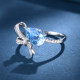 Personal Jewelry Santa Maria Aquamarine Diamond Ring