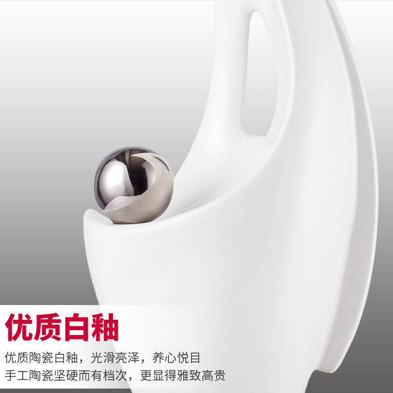 独具慧眼 创意轻奢抽象陶瓷摆件 客厅电视柜摆设,淘宝优惠券,粉丝福利购,淘宝优惠卷