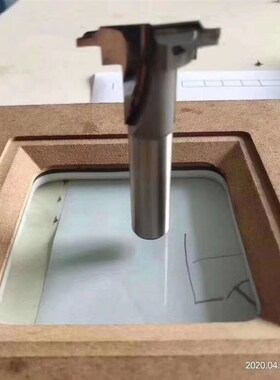 木工刀具玻璃槽铣刀一体开槽门板镂空卡位雕刻机刀具电木铣铣刀