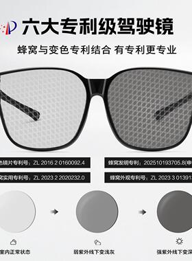 衍界近视套镜520送男朋友礼物夜视驾驶镜男士太阳眼镜偏光变色太