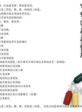 大理石云石胶树脂水晶胶修补用调色剂颜料粉调色膏颜色粉色浆色精