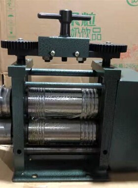 欧式压片机小型手动首饰手摇压条机半圆压线黄金金银加工工具设备