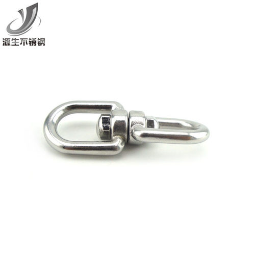304不锈钢旋转环 万向环 8字环 链条扣环  狗链索具配件索具配件 - 图3
