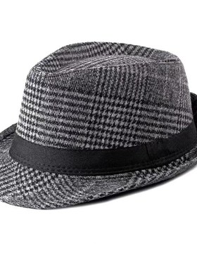 样板房间衣帽间男士帽子爵士帽展厅摆件衣柜陈列礼帽道具饰品软装