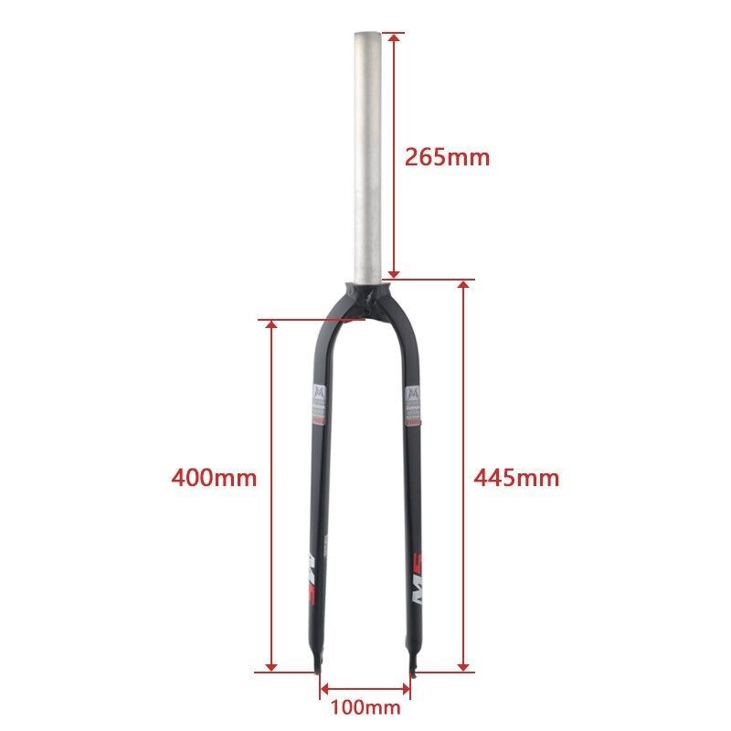 MOSSO山地自行车硬叉M5超轻铝合金高强度碳纤维前叉兼容27.5 29寸,淘宝优惠券,粉丝福利购,淘宝优惠卷