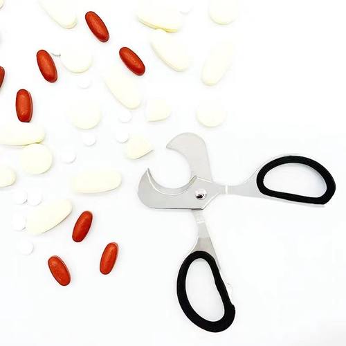 一分二不锈钢切药器分药神器切B药剪刀片仔癀便携药盒药片切割器 - 图2