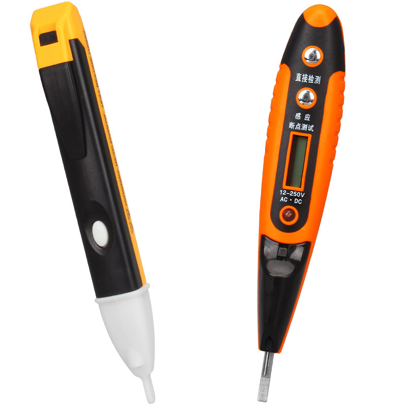 测电笔电工专用试电笔家用数显多功能断点漏电线路感应检测验电笔 - 图3