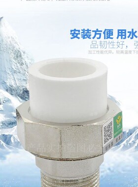 PPR外丝铜活接 PPR活接 ppr外牙铜活接 PPR水管管件配件 20 4分
