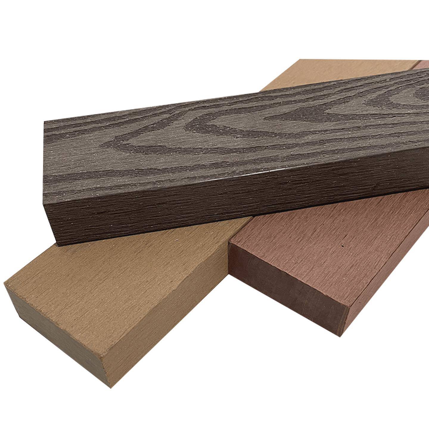 按需代加工室外塑木凳条户外木塑实心板公园椅凳条庭院坐凳条 - 图3