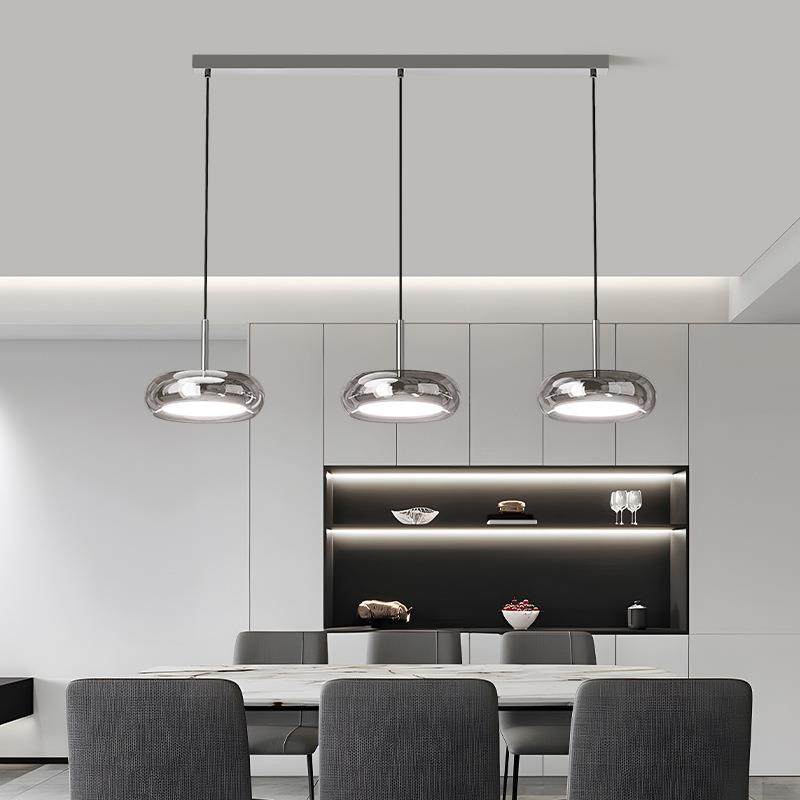 现代简约意式极简餐桌灯具设计师高级感中古饭厅吧台灯三头餐厅灯,淘宝优惠券,粉丝福利购,淘宝优惠卷