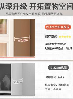 钢制飘窗柜储物柜收纳阳台柜创意卧室多功能书架杂物置物架窗台柜