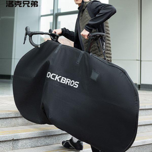 洛克兄弟山地公路自行车装车包收纳袋户外出行便携折叠防泼水装备,淘宝优惠券,粉丝福利购,淘宝优惠卷