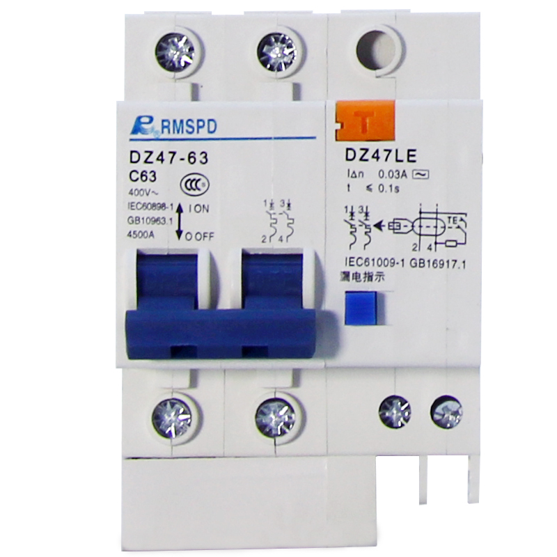 人民家用漏电保护器空调热水器断路器DZ47LE2P3A263A总闸漏保开关 - 图3