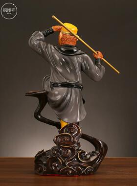 全铜齐天大圣孙悟空斗战胜佛铜工艺品客厅玄关家居摆件工艺品装饰