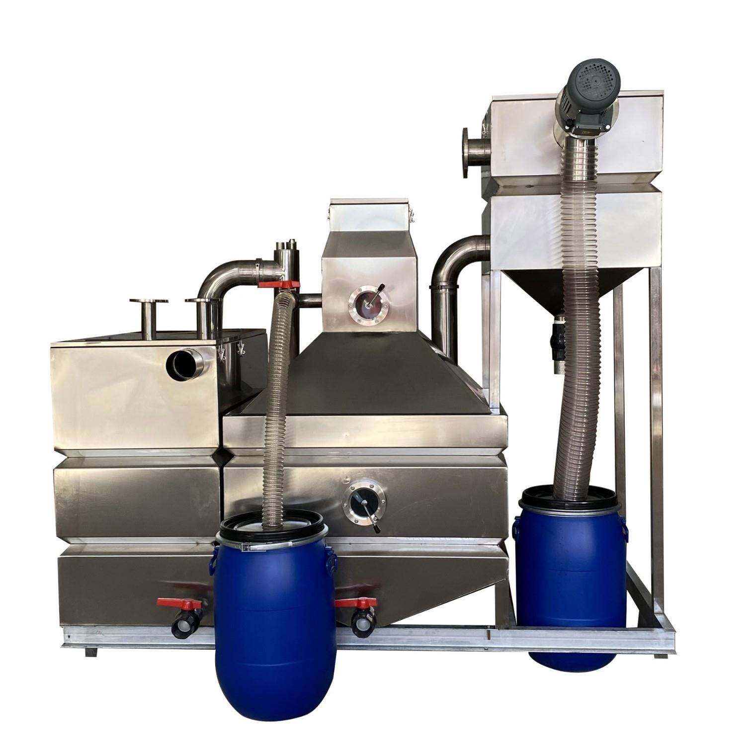 酒店三级过滤自动隔油池封闭式304不锈钢隔油提升一体化设备餐饮,淘宝优惠券,粉丝福利购,淘宝优惠卷