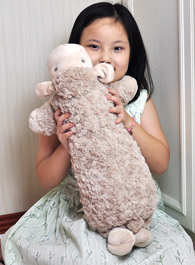 创意小羊公仔毛绒抱枕玩偶靠x枕家居客厅沙发卧室装饰摆饰生日礼