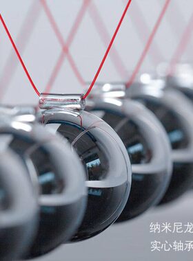 CERROPI思湃牛顿摆球家居客厅摆件办公室装饰大理石不锈钢撞球60-