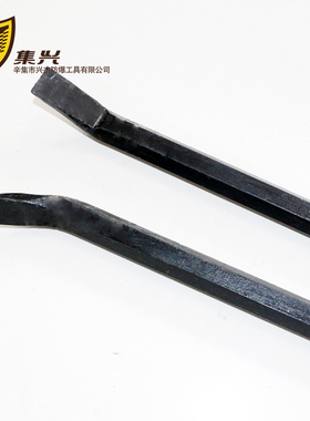 钢制六棱撬棍900mm 六方撬棒六角撬杠汽车撬棒撬棍一头尖一头扁